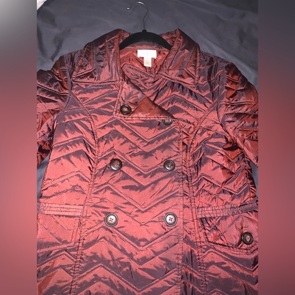 LOFT Jacket-maroon - Picture 10 of 13